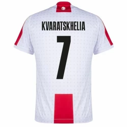 Kvaratskhelia #7 Georgia Fotballdrakter EM 2024 Hjemmedrakt Mann