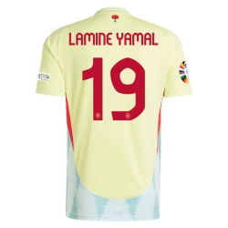 Lamine Yamal #19 Spania Fotballdrakter EM 2024 Bortedrakt Mann