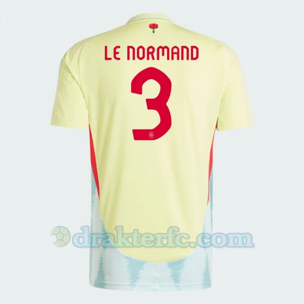 Le Normand #3 Spania Fotballdrakter EM 2024 Bortedrakt Mann