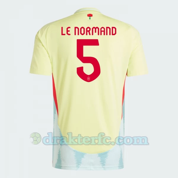 Le Normand #5 Spania Fotballdrakter EM 2024 Bortedrakt Mann