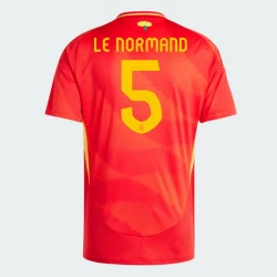 Le Normand #5 Spania Fotballdrakter EM 2024 Hjemmedrakt Mann