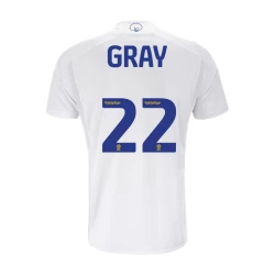 Leeds United Gray #22 Fotballdrakter 2023-24 Hjemmedrakt Mann
