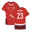 Lehmann #23 Sveits Fotballdrakter EM 2024 Hjemmedrakt Mann