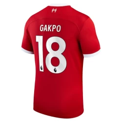Liverpool FC Cody Gakpo #18 Fotballdrakter 2023-24 Hjemmedrakt Mann