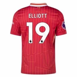 Liverpool FC Elliott #19 Fotballdrakter 2024-25 Hjemmedrakt Mann