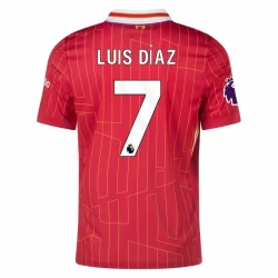 Liverpool FC Luis Diaz #7 Fotballdrakter 2024-25 Hjemmedrakt Mann
