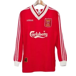 Liverpool FC Retro Drakt 1995-96 Hjemme Mann Langermet