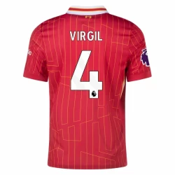 Liverpool FC Virgil van Dijk #4 Fotballdrakter 2024-25 Hjemmedrakt Mann