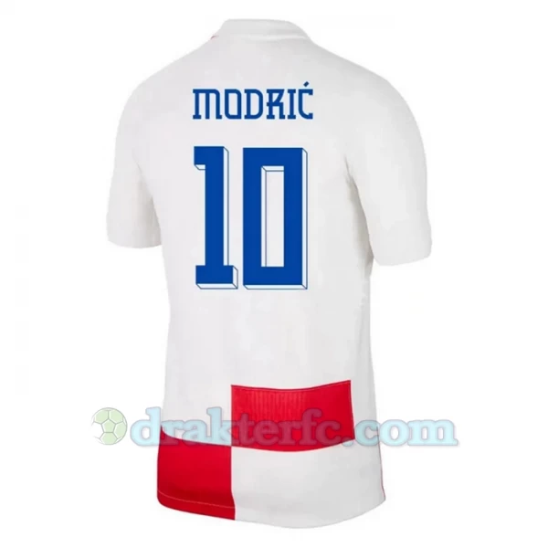 Luka Modrić #10 Kroatia Fotballdrakter EM 2024 Hjemmedrakt Mann