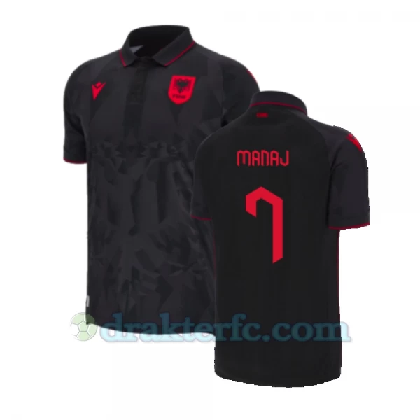 Manaj #7 Albania Fotballdrakter EM 2024 Tredjedrakt Mann