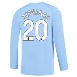 Manchester City Bernardo Silva #20 Fotballdrakter 2023-24 Hjemmedrakt Mann Langermet