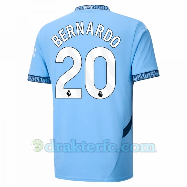 Manchester City Bernardo Silva #20 Fotballdrakter 2024-25 Hjemmedrakt Mann