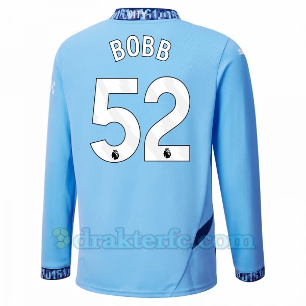 Manchester City Bobb #52 Fotballdrakter 2024-25 Hjemmedrakt Mann Langermet