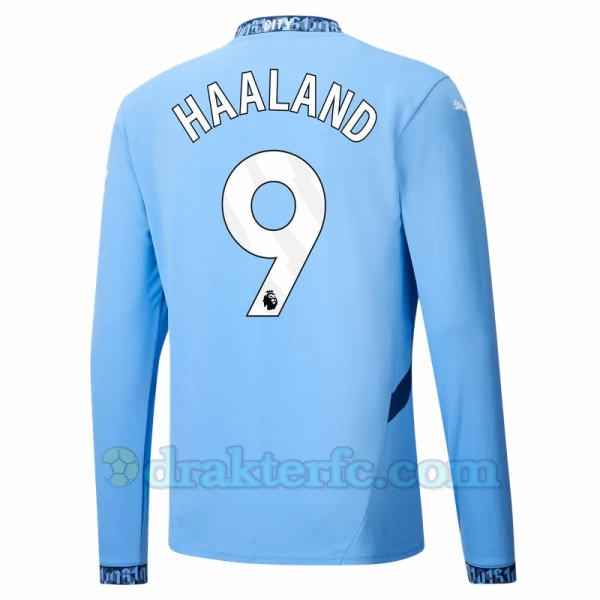 Manchester City Erling Haaland #9 Fotballdrakter 2024-25 Hjemmedrakt Mann Langermet
