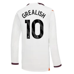 Manchester City Fotballdrakter 2023-24 Jack Grealish #10 Bortedrakt Mann Langermet