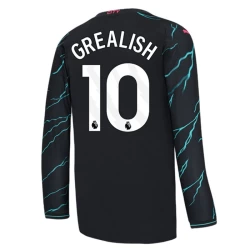 Manchester City Fotballdrakter Jack Grealish #10 2023-24 Tredjedrakt Mann Langermet