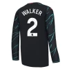 Manchester City Fotballdrakter Kyle Walker #2 2023-24 Tredjedrakt Mann Langermet