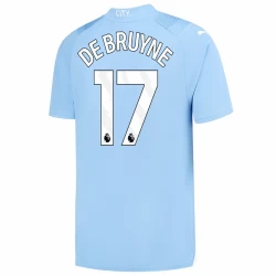 Manchester City Kevin De Bruyne #17 Fotballdrakter 2023-24 Hjemmedrakt Mann