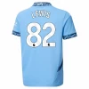 Manchester City Lewis #82 Fotballdrakter 2024-25 Hjemmedrakt Mann
