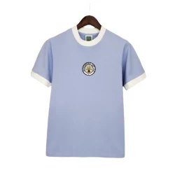 Manchester City Retro Drakt 1972-73 Hjemme Mann