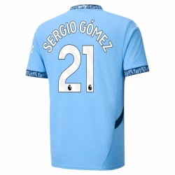 Manchester City Sergio Gomez #21 Fotballdrakter 2024-25 Hjemmedrakt Mann