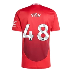 Manchester United Fish #48 Fotballdrakter 2024-25 Hjemmedrakt Mann