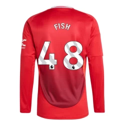 Manchester United Fish #48 Fotballdrakter 2024-25 Hjemmedrakt Mann Langermet