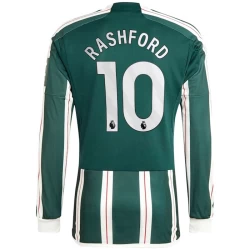 Manchester United Fotballdrakter 2023-24 Marcus Rashford #10 Bortedrakt Mann Langermet