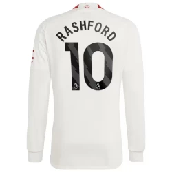 Manchester United Fotballdrakter Marcus Rashford #10 2023-24 Tredjedrakt Mann Langermet