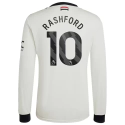 Manchester United Fotballdrakter Marcus Rashford #10 2024-25 Tredjedrakt Mann Langermet