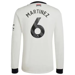 Manchester United Fotballdrakter Martínez #6 2024-25 Tredjedrakt Mann Langermet