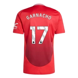 Manchester United Garnacho #17 Fotballdrakter 2024-25 Hjemmedrakt Mann
