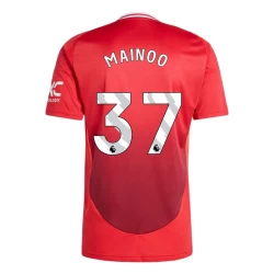 Manchester United Kobbie Mainoo #37 Fotballdrakter 2024-25 Hjemmedrakt Mann