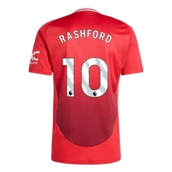 Manchester United Marcus Rashford #10 Fotballdrakter 2024-25 Hjemmedrakt Mann
