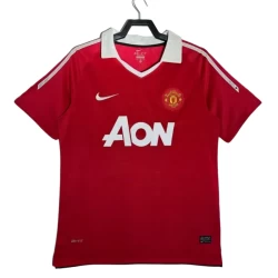 Manchester United Retro Drakt 2010-11 Hjemme Mann