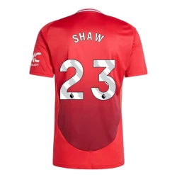 Manchester United Shaw #23 Fotballdrakter 2024-25 Hjemmedrakt Mann