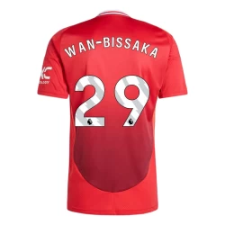 Manchester United Wan-bissaka #29 Fotballdrakter 2024-25 Hjemmedrakt Mann