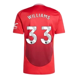 Manchester United Williams #33 Fotballdrakter 2024-25 Hjemmedrakt Mann