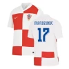 Mandzukic #17 Kroatia Fotballdrakter EM 2024 Hjemmedrakt Mann