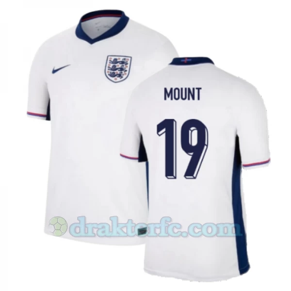 Mason Mount #19 England Fotballdrakter EM 2024 Hjemmedrakt Mann