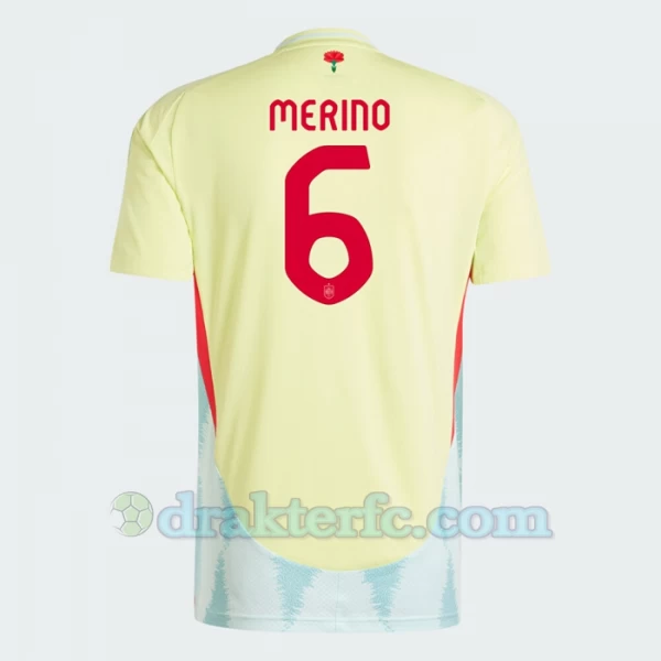 Merino #6 Spania Fotballdrakter EM 2024 Bortedrakt Mann