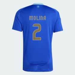 Molina #2 Argentina Fotballdrakter Copa America 2024 Bortedrakt Mann