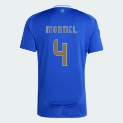 Montiel #4 Argentina Fotballdrakter Copa America 2024 Bortedrakt Mann