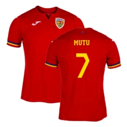 Mutu #7 Romania Fotballdrakter EM 2024 Bortedrakt Mann