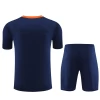 Nederland Trenings T-skjorte Sett 2024-25 Blå