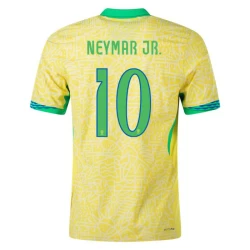 Neymar Jr #10 Brasil Fotballdrakter Copa America 2024 Hjemmedrakt Mann