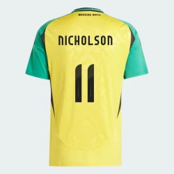 Nicholson #11 Jamaica Fotballdrakter Copa America 2024 Hjemmedrakt Mann