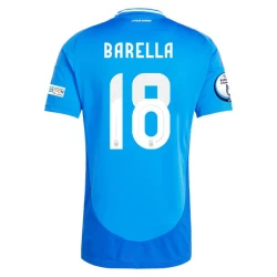 Nicolo Barella #18 Italia Fotballdrakter EM 2024 Hjemmedrakt Mann