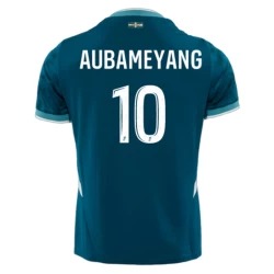 Olympique de Marseille Fotballdrakter 2024-25 Pierre-Emerick Aubameyang #10 Bortedrakt Mann