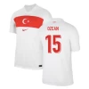 Ozcan #15 Tyrkia Fotballdrakter EM 2024 Hjemmedrakt Mann